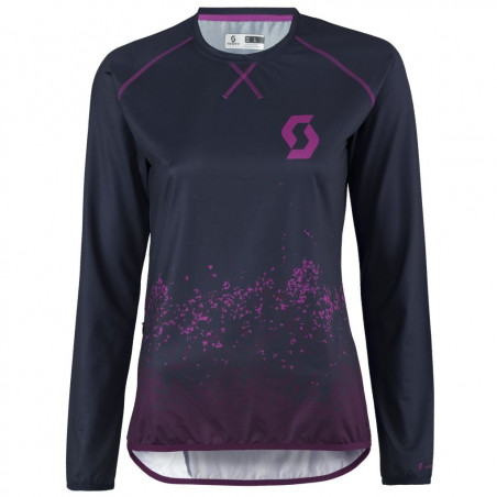 Shirt Ws Trail 20 l/sl da bl/dp pur