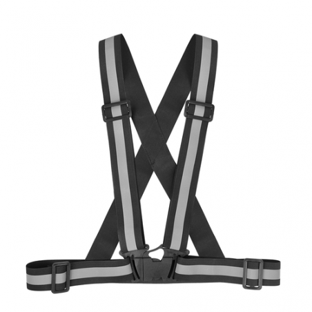 Reflexsele svart vuxen OneSize – säkerhet för cykling, löpning och promenader