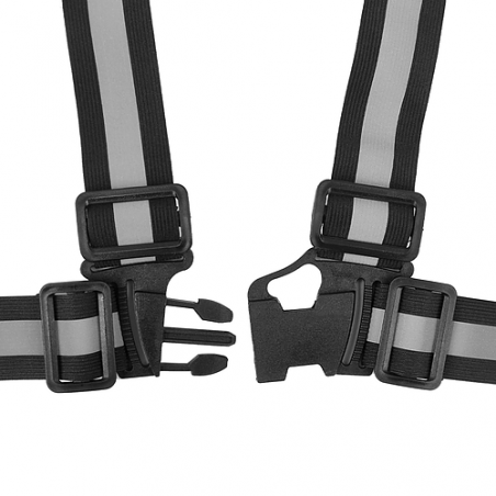 Reflexsele svart vuxen OneSize – säkerhet för cykling, löpning och promenader