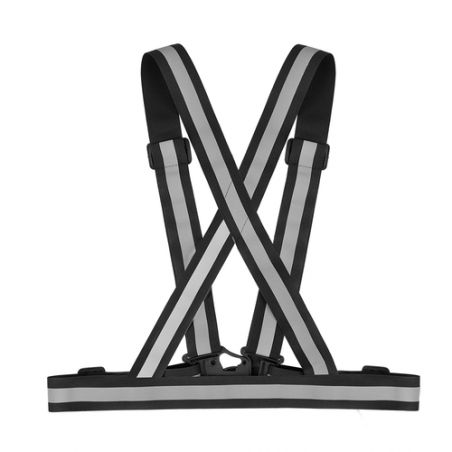 Reflexsele svart vuxen OneSize – säkerhet för cykling, löpning och promenader