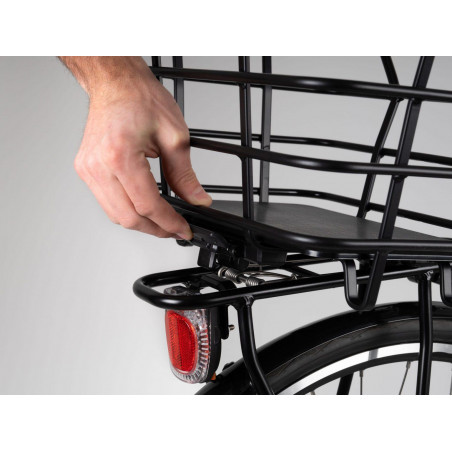 Cykelkorg Atran Duo L Svart AVS