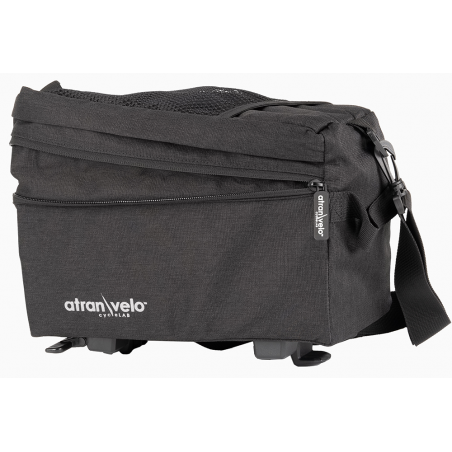Atran ZAP EASY Top Bag, black, AVS, WR , Svart