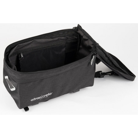 Atran ZAP EASY Top Bag, black, AVS, WR , Svart