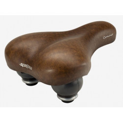 Saddle Commo Gent, Spectra, Brown, Steel Rail, No Clamp