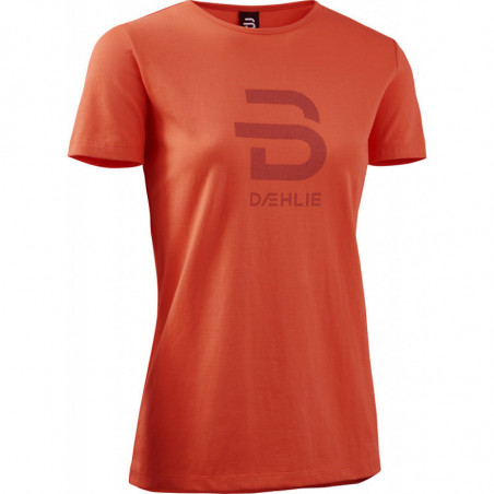 Dahlie T-Shirt Offtrack Wmn Hot Coral REA