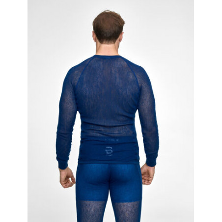 Dählie AirNet Wool Allnet Top, Estate Blue, Men
