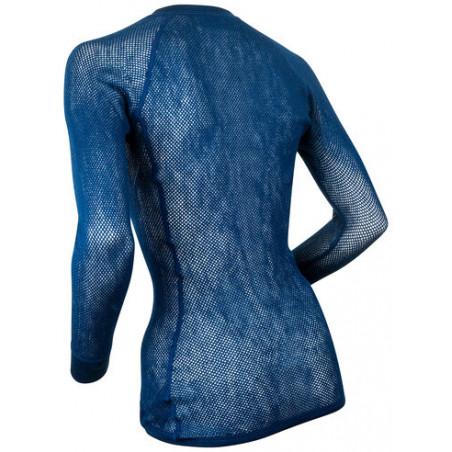 Dählie AirNet Wool Allnet Top, Estate Blue, Wmn