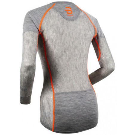 Dählie Airnet Wool Long Sleeve Dam Shocking Orange REA