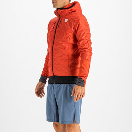 Sportful Cardio Tech Wind Jkt, Red, Skidjacka Herr