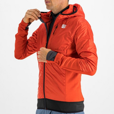 Sportful Cardio Tech Wind Jkt, Red, Skidjacka Herr