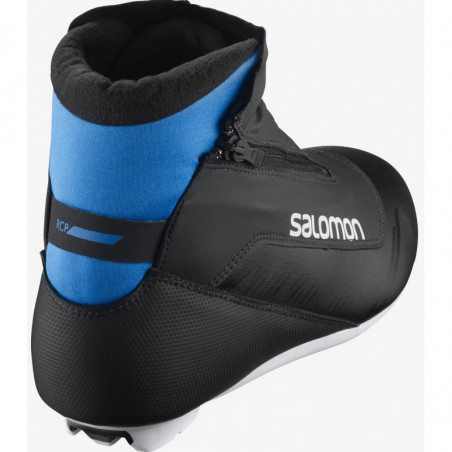 Salomon RC8 Prolink, Black/Process blue, 2023, Längdskidpjäxa