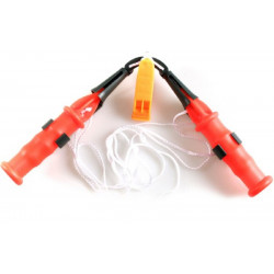 Isdubb med visselpipa