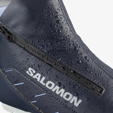 Salomon RC8 vitane Prolink Ebony/Kentucky Blue, Dampjäxa