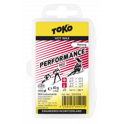 TOKO Performance Hot Wax Red, Glidvalla