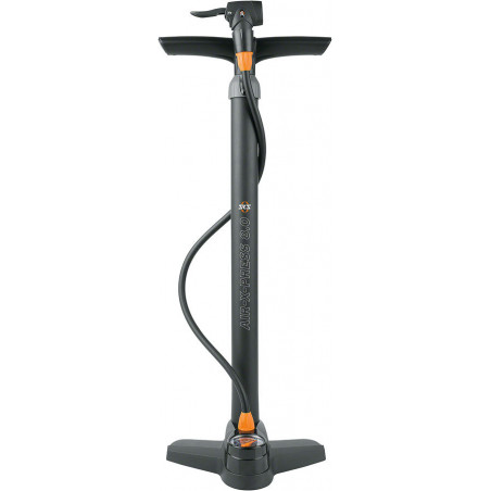 SKS Floor Pump Air-X-Press 8.0 8 bar/116 PSI, Black, Cykelpump