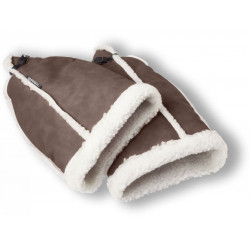 Basil Hand Warmers, Brown/White 2