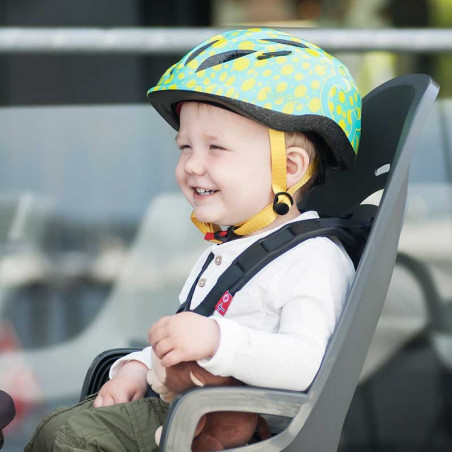 Hamax Zenith Relax Grey/Black, Cykelbarnstol