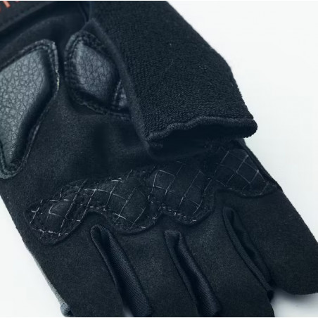 Hestra Bike Guard Short 5-finger Charcoal/Koks, Cykelhandskar