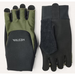 Hestra Sprint Short 5-finger Olive/Black, Cykelhandskar