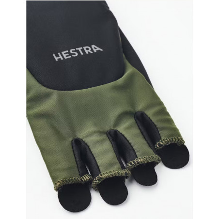 Hestra Sprint Short 5-finger Olive/Black, Cykelhandskar