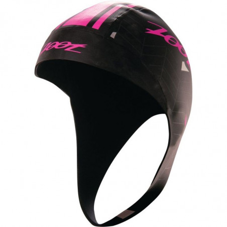 SWIM FIT Neoprene Cap-HighVizPink L/XL