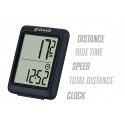 Sigma, BC 5.0 ATS, trådlös, Cykeldator