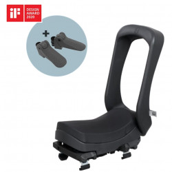 Urban Iki Junior Barnsits Svart pakethållare