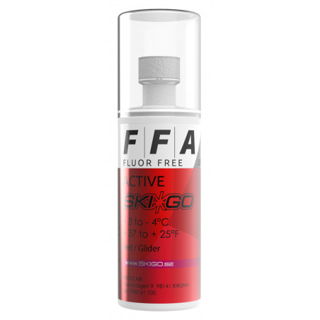 SkiGo FFA Fleeting red +3- -4, Glidvalla