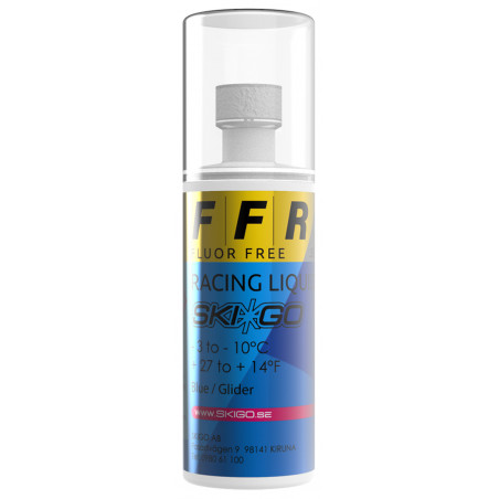 SkiGo FFR Racing Blue +3 till -10C, Glidvalla