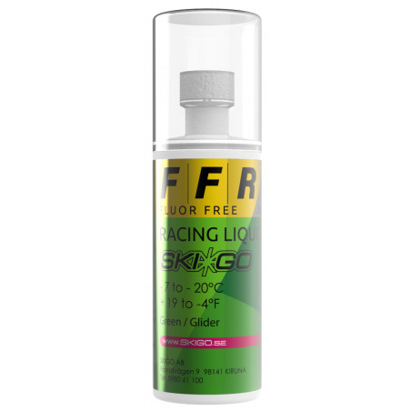 SkiGo FFR Racing Green -7 till -20C, Glidvalla