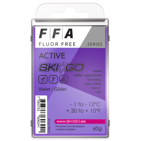 SkiGo FFA Violet -1 till -12C, Glidvalla
