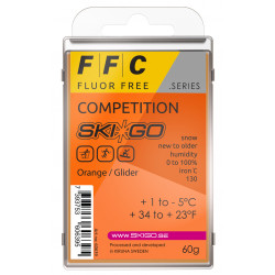 SkiGo FFC Orange +1 till -5C, Glidvalla