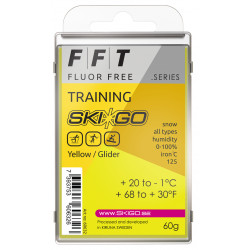 SkiGo FFT Yellow +20 till -1C, Glidparafin