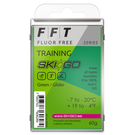 SkiGo FFT Green -7 till -20C, Glidvalla