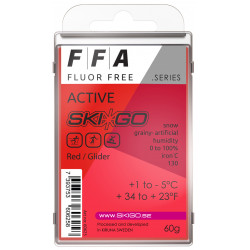 SkiGo FFA Red +1 till -5C, Glidvalla