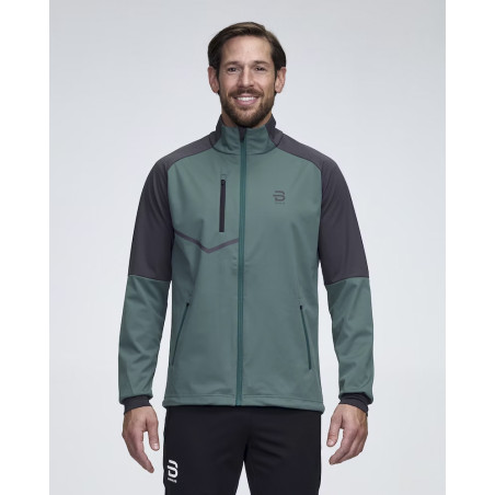 Dahlie Kikut Jacket Men Dark Forest, Skidjacka