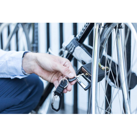 Hiplok Original Chain, Silver, Reflex, 85 cm, Kedjelås