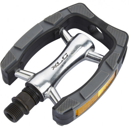 XLC PEDAL PD-C07 Black/Silver/Grey, Cykelpedaler