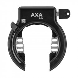 RINGLÅS ROCK SVART, AXA M.EXTRA BRED ÖPPNING F.MTB/DIRTCYKLAR (58MM) SSF GODKÄNT