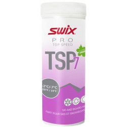 Swix Pro TSP7 Pulver 40 g – Fluorfritt tävlingspulver för...