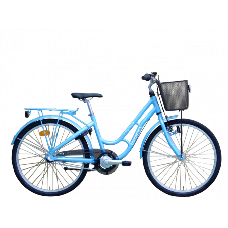 Biorn Tassen, 24", Ljusblå, Flickcykel