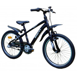 Biorn Bobo, 20" barncykel, 3-vxl Svart 2