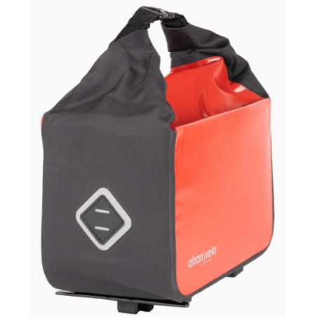 Atran Travel Top, Röd/Svart, AVS, Cykelväska