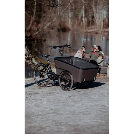 Centurion E-Street Cargo, Svart, 22, 2024, Lådcykel