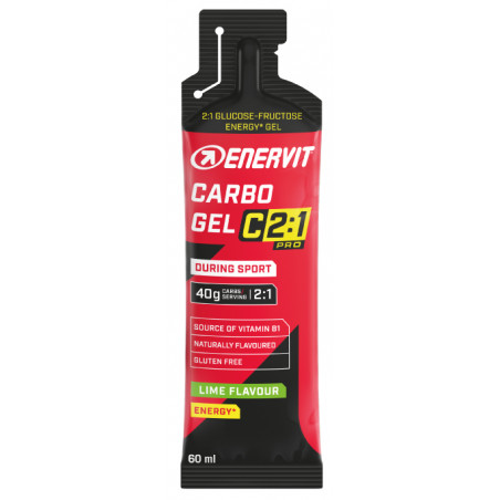 Enervit C2:1 Carbo Gel, Lime, 60 ml