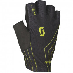 Scott Glove RC Team SF, Black/Sulphur Yellow, Cykelhandske
