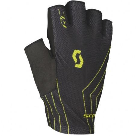Scott Glove RC Team SF, Black/Sulphur Yellow, Cykelhandske