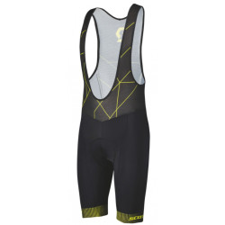 Scott RC Team ++ Men's  Bibshorts, Black/Sulphur Yellow,...