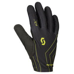 Scott Glove RC Team LF, Black/Sulphur Yellow, Cykelhandske