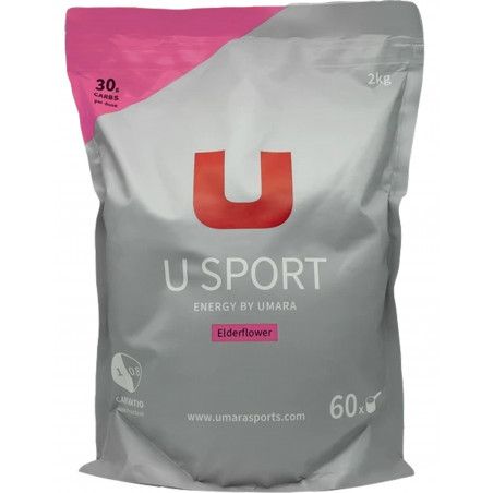 U Sport 2 kg, 45 port, Fläder, Sportdryck
